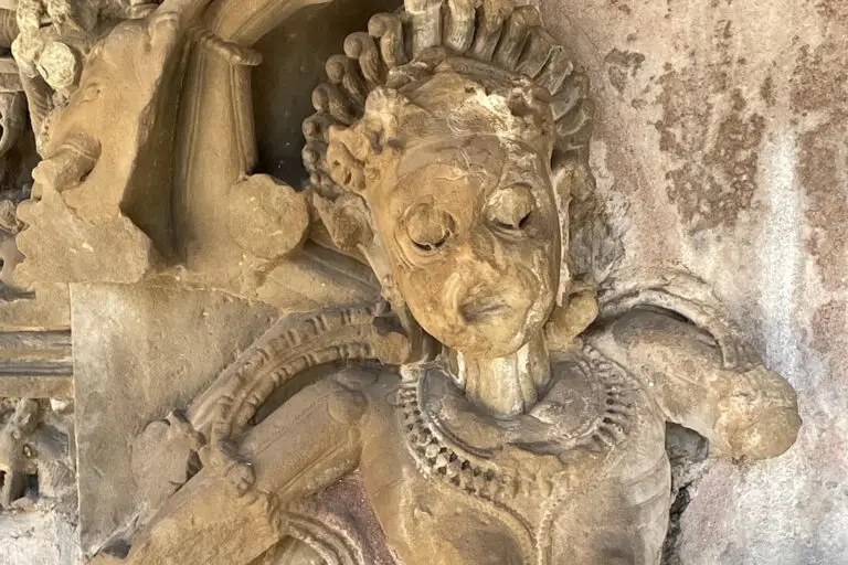 Yogini from Jabbalpur Yogini Temple